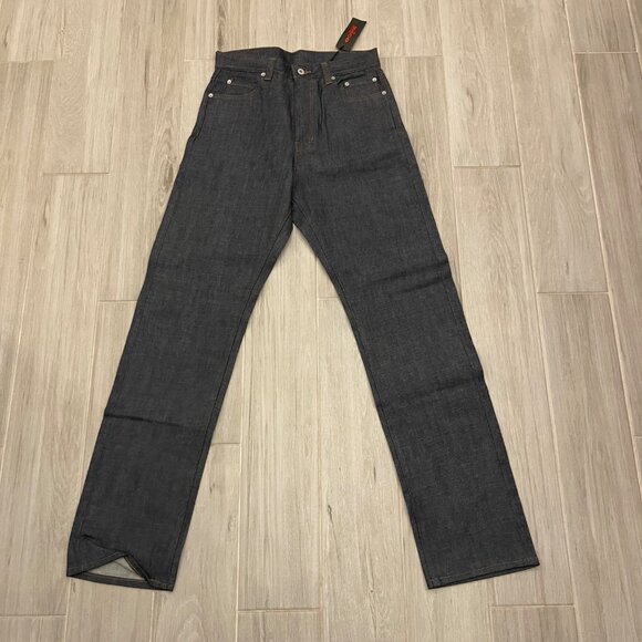$380 NWT EMOTIONALLY UNAVAILABLE SALVEDGE JAPANESE JEANS SMALL 30 - Picture 7 of 7